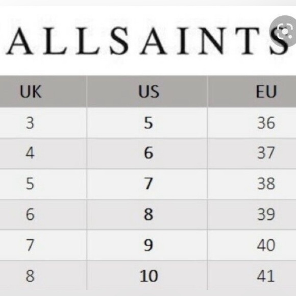 ALLSAINTS HARLEE Chelsea Tan Leather Lug Sole Chunky Boots Euro 38/7 NWOB - Picture 10 of 10